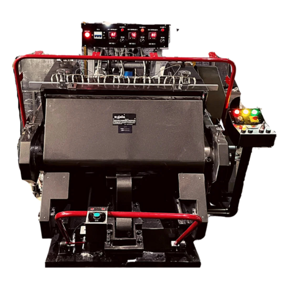 Die Cutting and Creasing Machine with Heated Platen