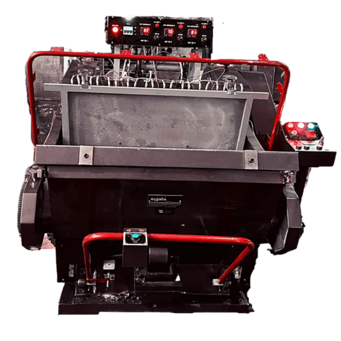 Die Cutting and Creasing Machine with Heated Platen