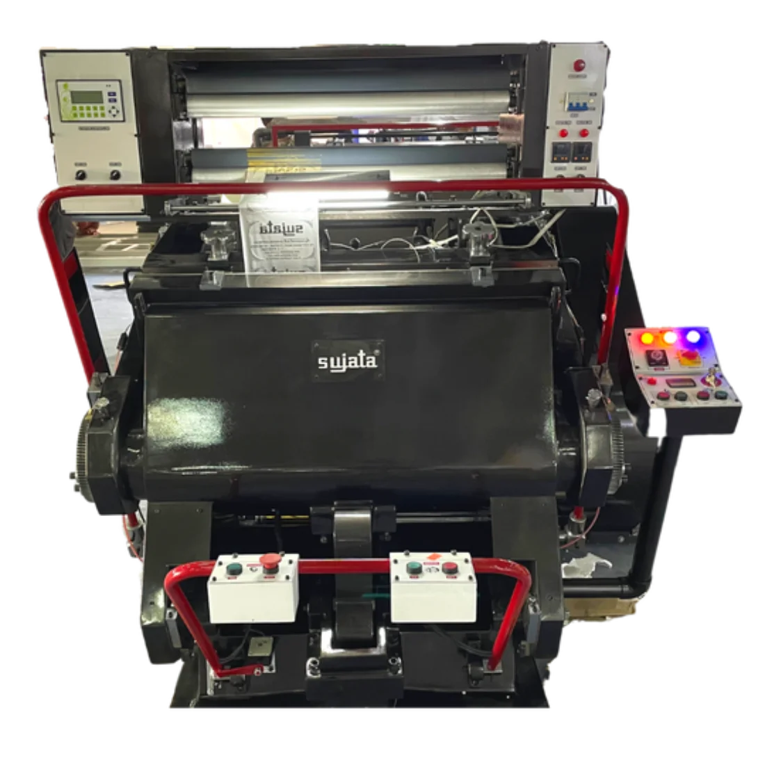 Die Cutting and Creasing Machine with Hot Foil