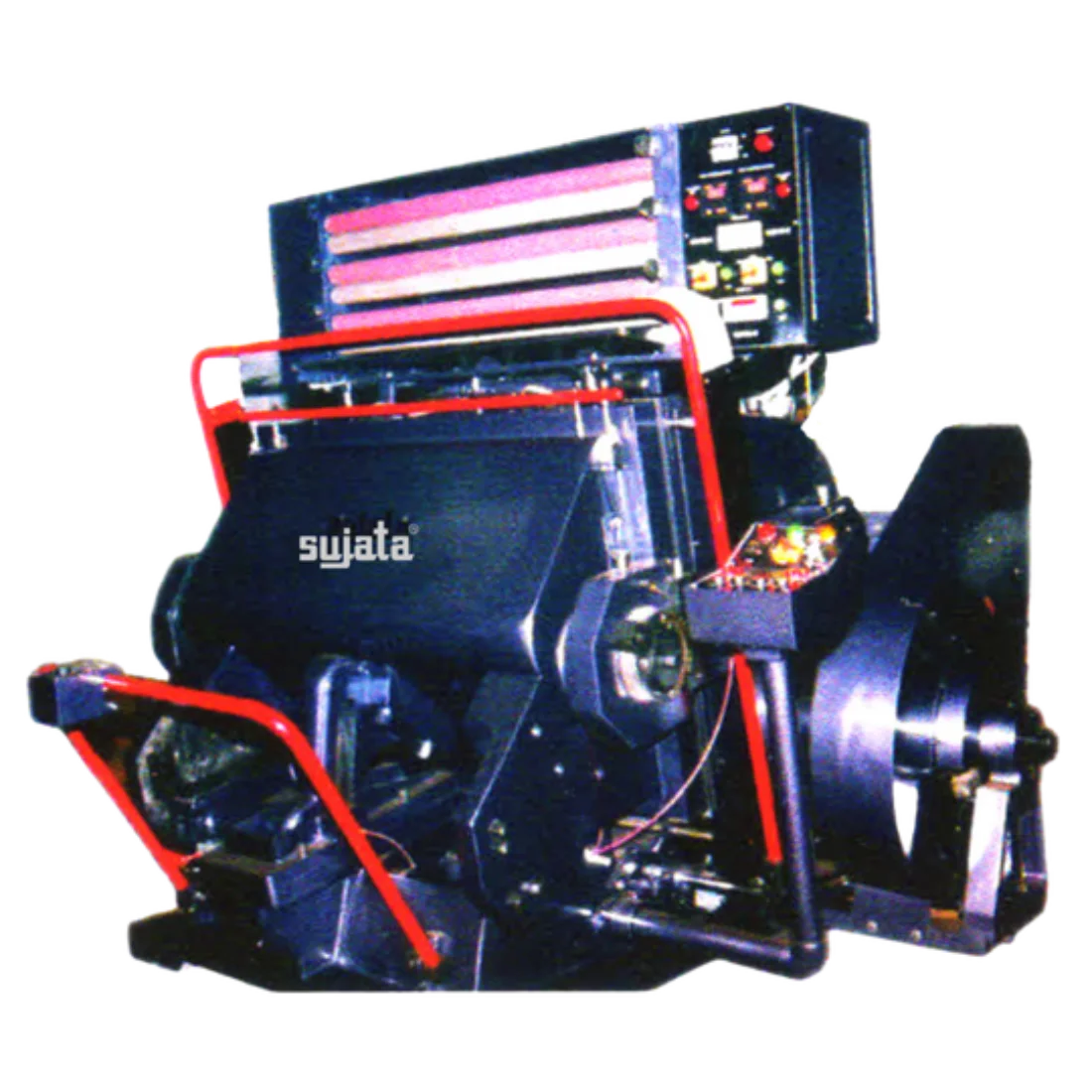 Die Cutting and Creasing Machine with Hot Foil