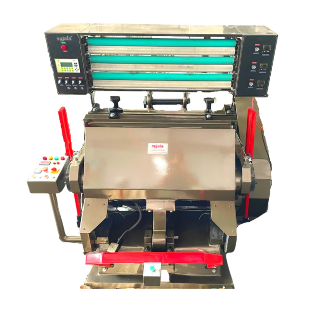 Die Cutting and Creasing Machine with Hot Foil