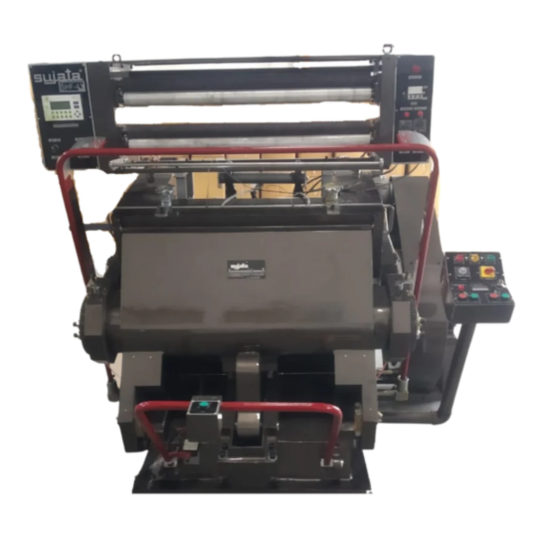 Die Cutting and Creasing Machine with Hot Foil