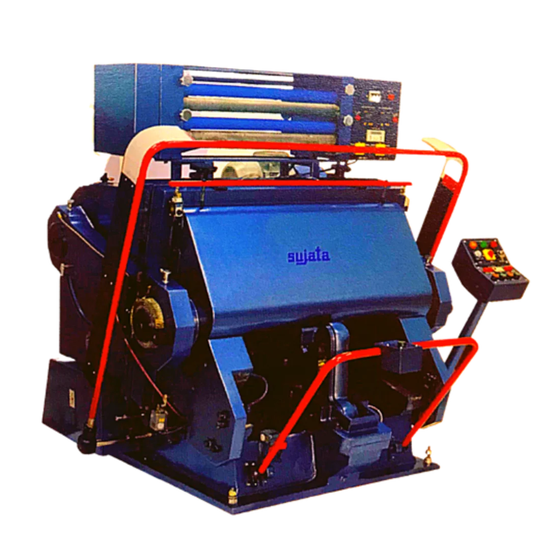 Die Cutting and Creasing Machine with Hot Foil