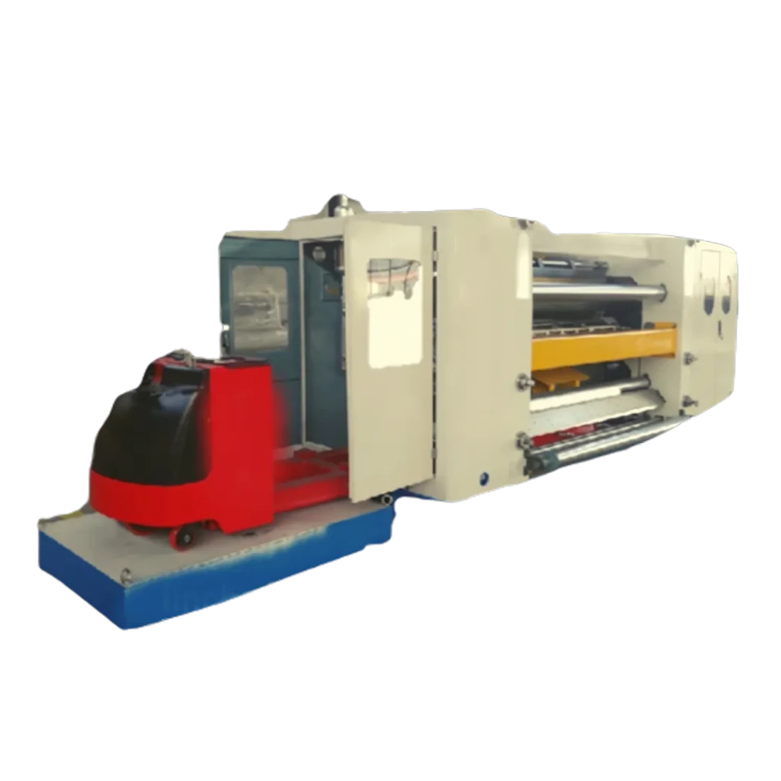 High Speed Cassate Type Single Facer for Easy Change of Flute Rolls