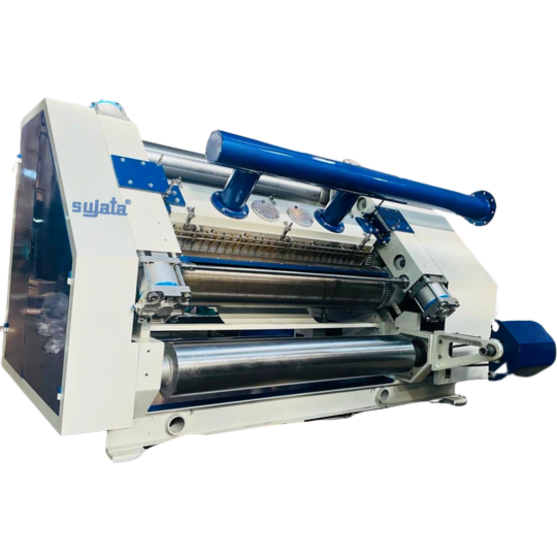 High Speed Pneumatic Type Paper Corrugation Machine (Fingerless)