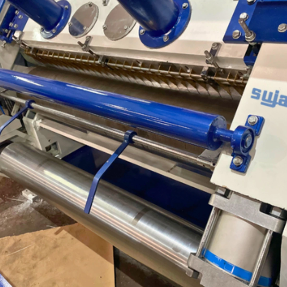 High Speed Pneumatic Type Paper Corrugation Machine (Fingerless)