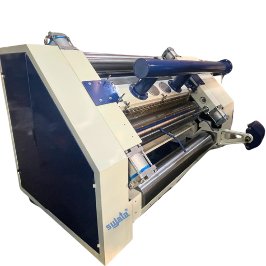 High Speed Pneumatic Type Paper Corrugation Machine (Fingerless)