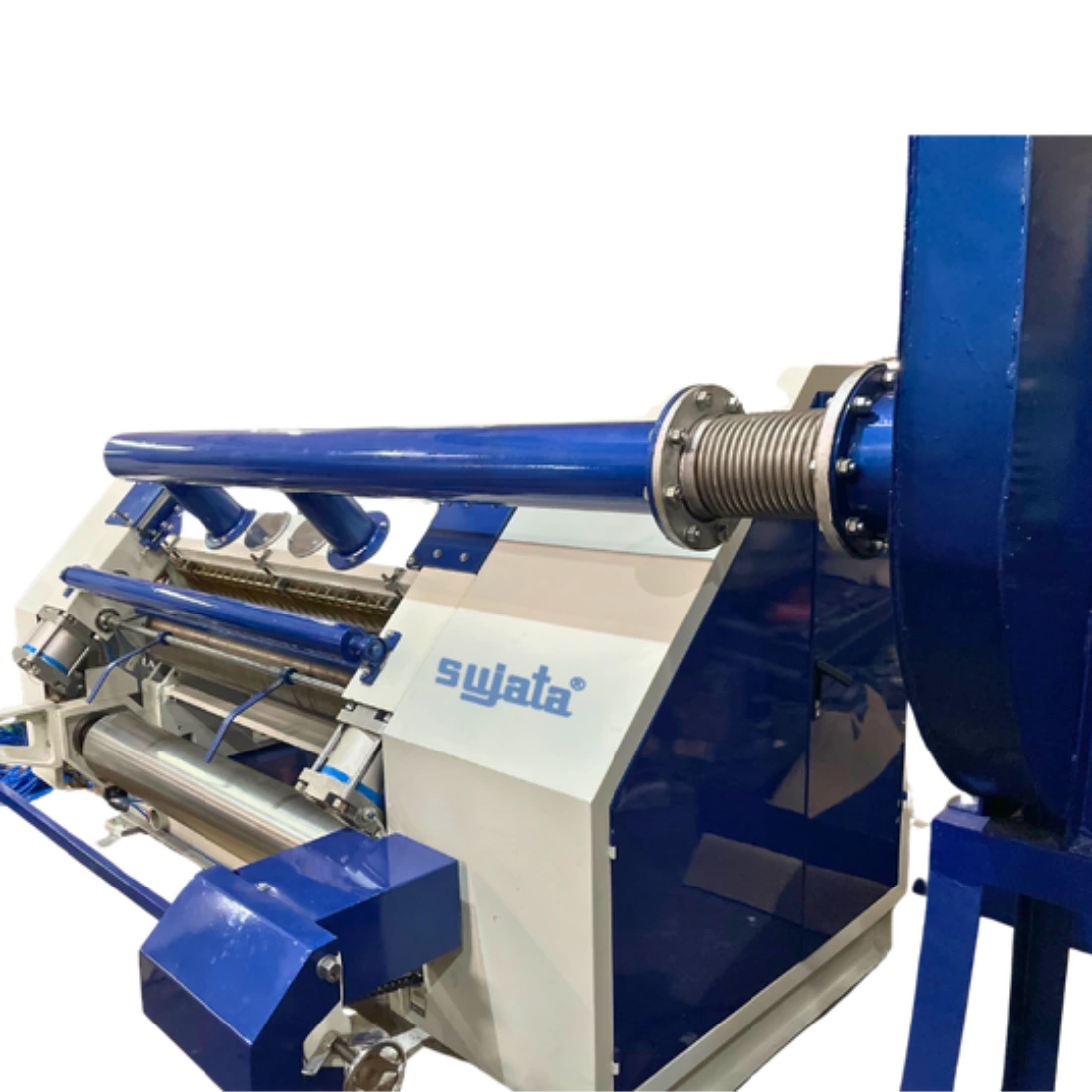 High Speed Pneumatic Type Paper Corrugation Machine (Fingerless)