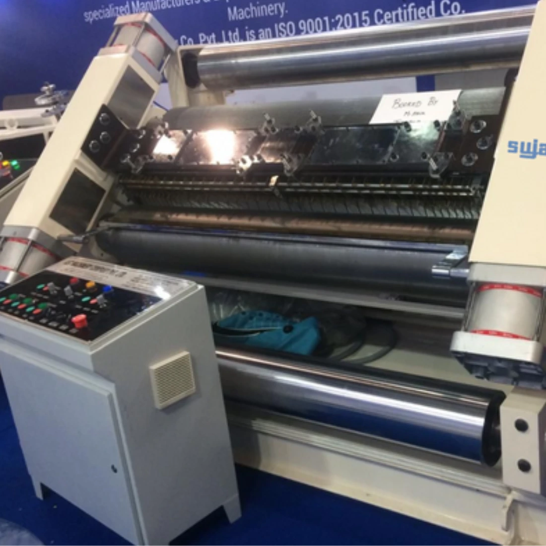 High Speed Pneumatic Type Paper Corrugation Machine (Fingerless)