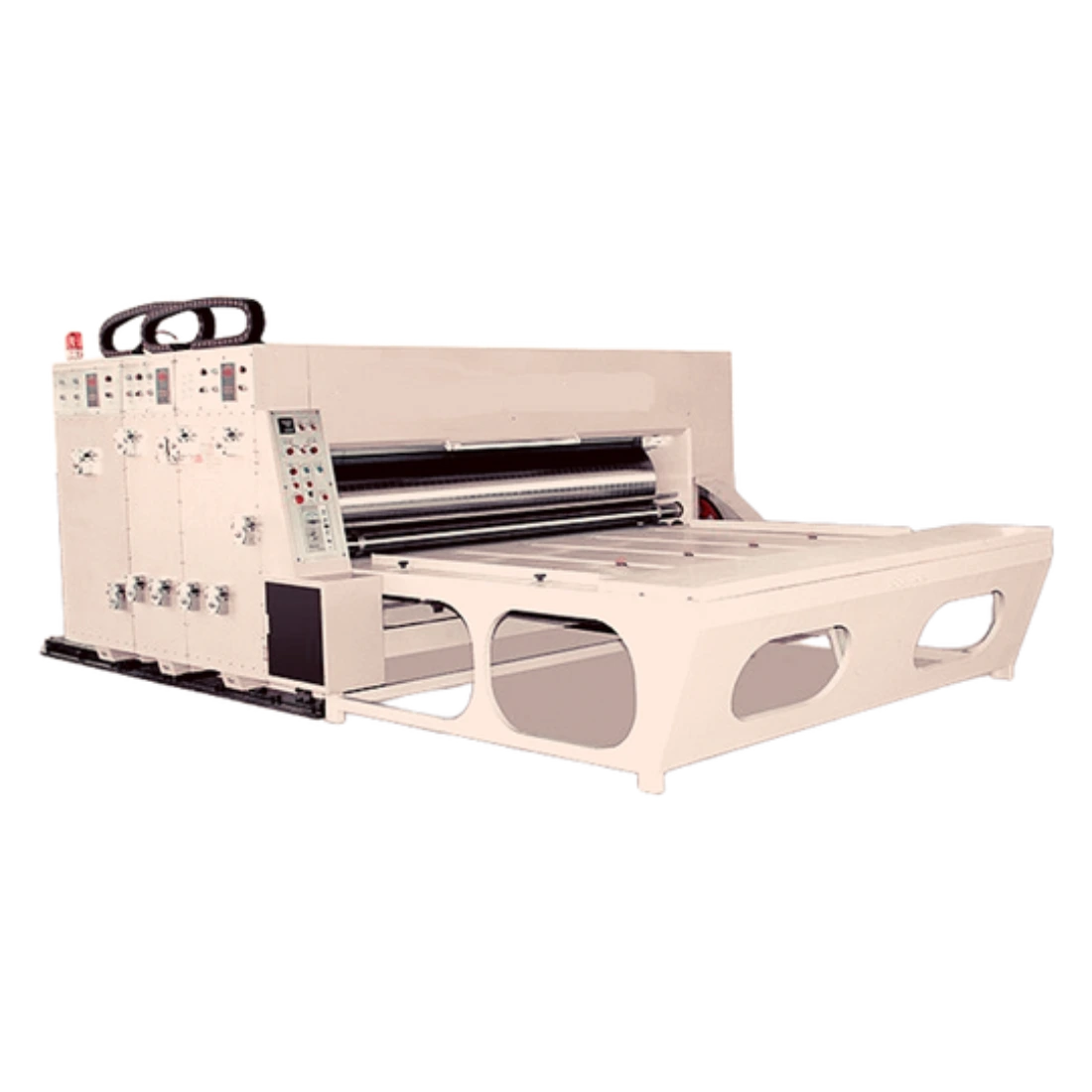 Rotary Die Cutting Machine with Chain Feeder