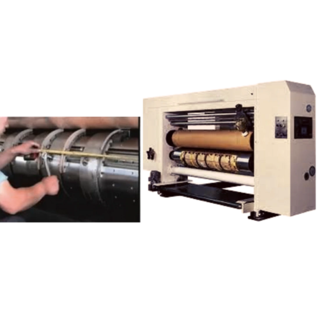 Rotary Die Cutting Machine with Chain Feeder