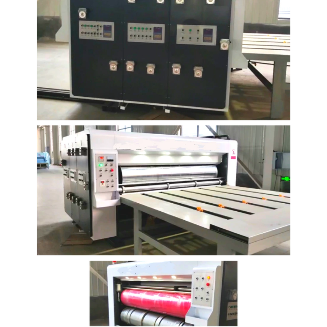 Rotary Die Cutting Machine with Chain Feeder