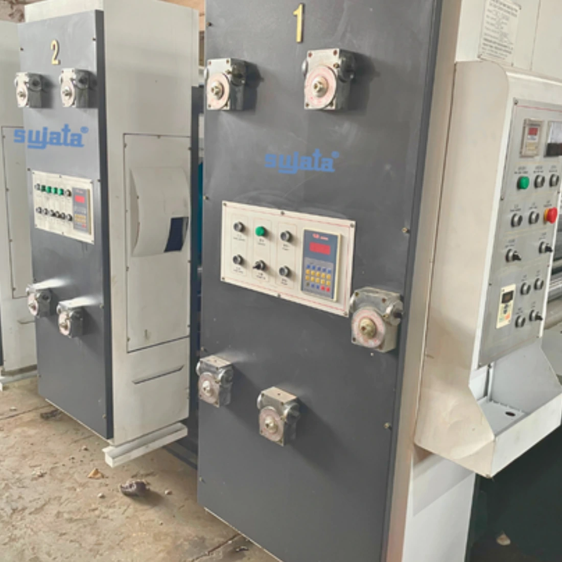 Rotary Die Cutting Machine with Chain Feeder