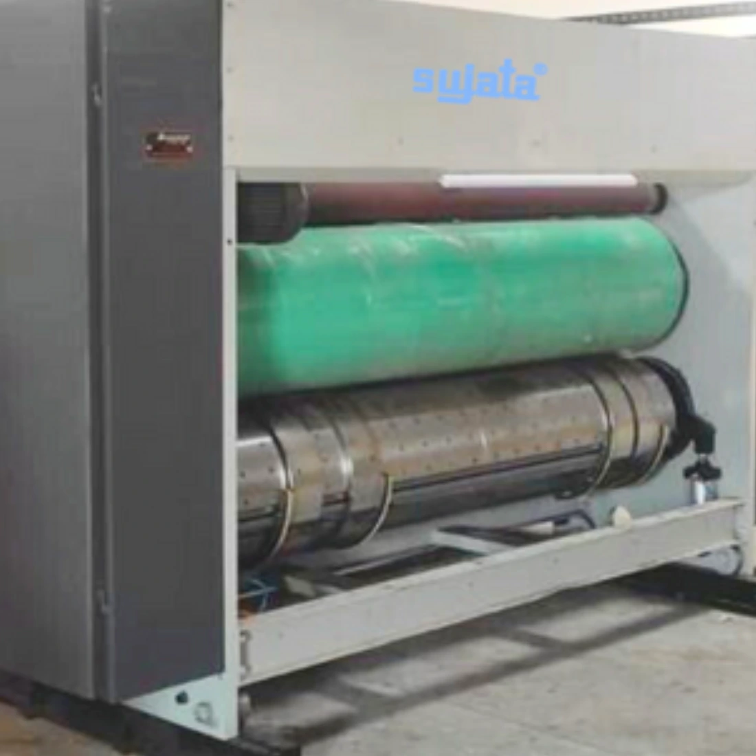 Rotary Die Cutting Machine with Chain Feeder