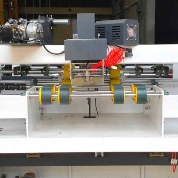Semi Automatic Box Stitching Machine with Auto Lift Table
