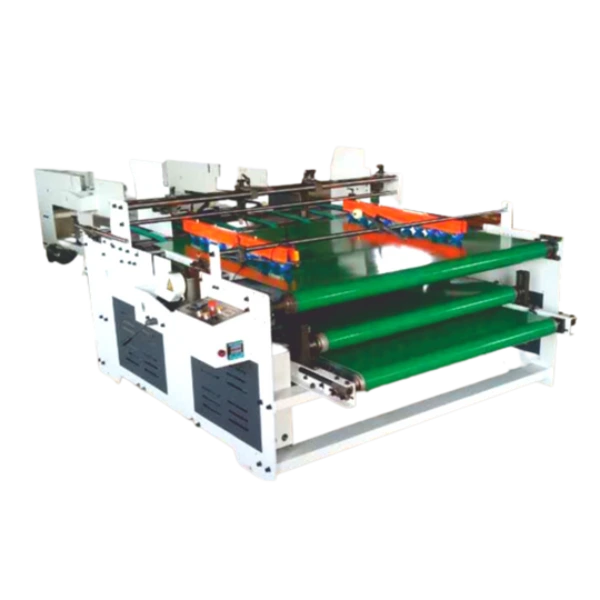 Semi Automatic Folder Gluer Machine (Combined Pressure)