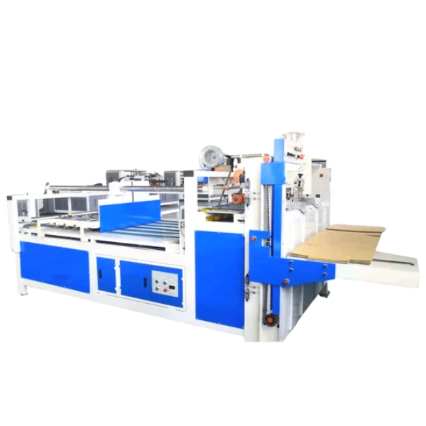 Semi Automatic Folder Gluer Machine with Stacker